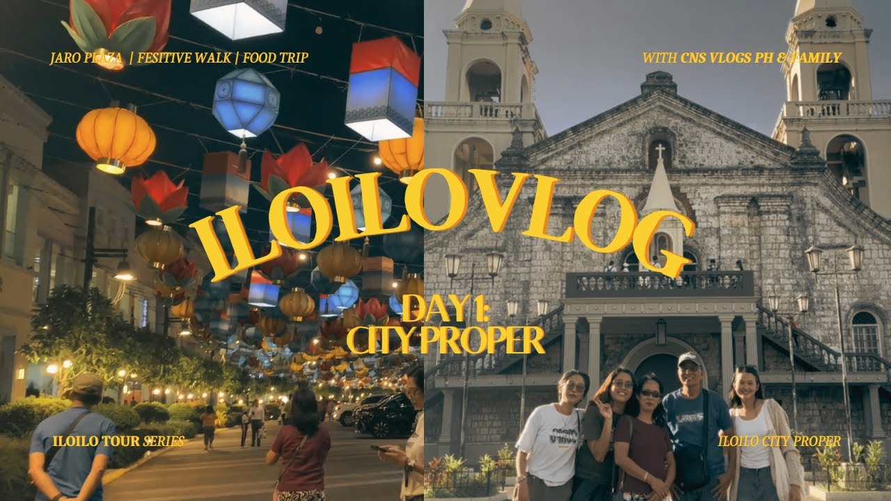 FIRST DAY IN ILOILO 🇵🇭 | ILOILO CITY PROPER | CNS VLOGS PH