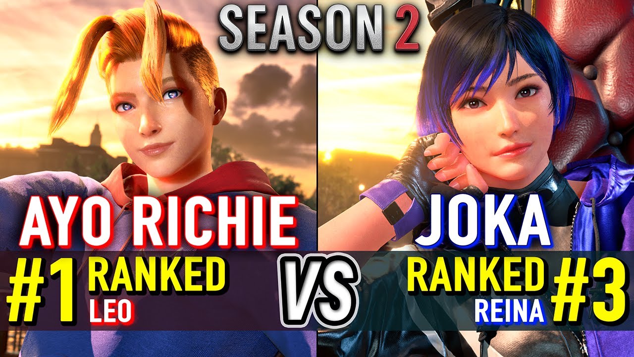 T8 🔥 AYO RICHIE (#1 Ranked Leo) vs JOKA (#3 Ranked Reina) 🔥 Tekken 8 (SEASON 2) High Level Gameplay