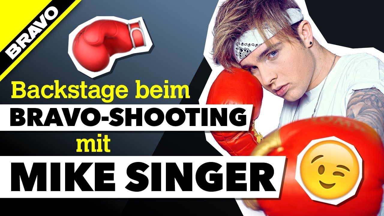 Mike Singer: Backstage beim großem BRAVO Cover-Shooting