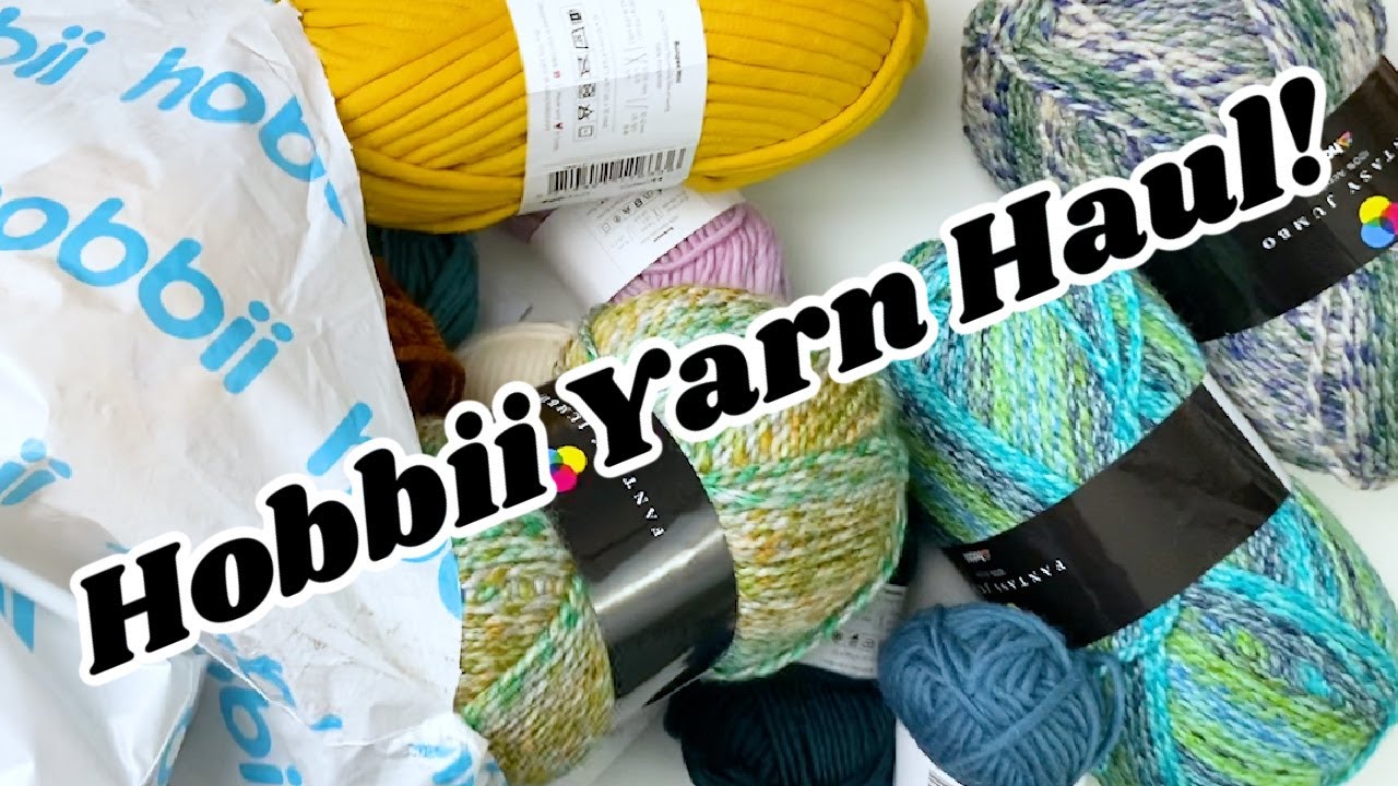 Hobbii Yarn Haul!!  (Chunky Goodness 😍)