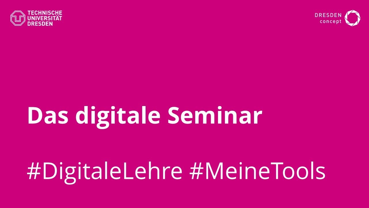 #DigitaleLehre: Das digitale Seminar