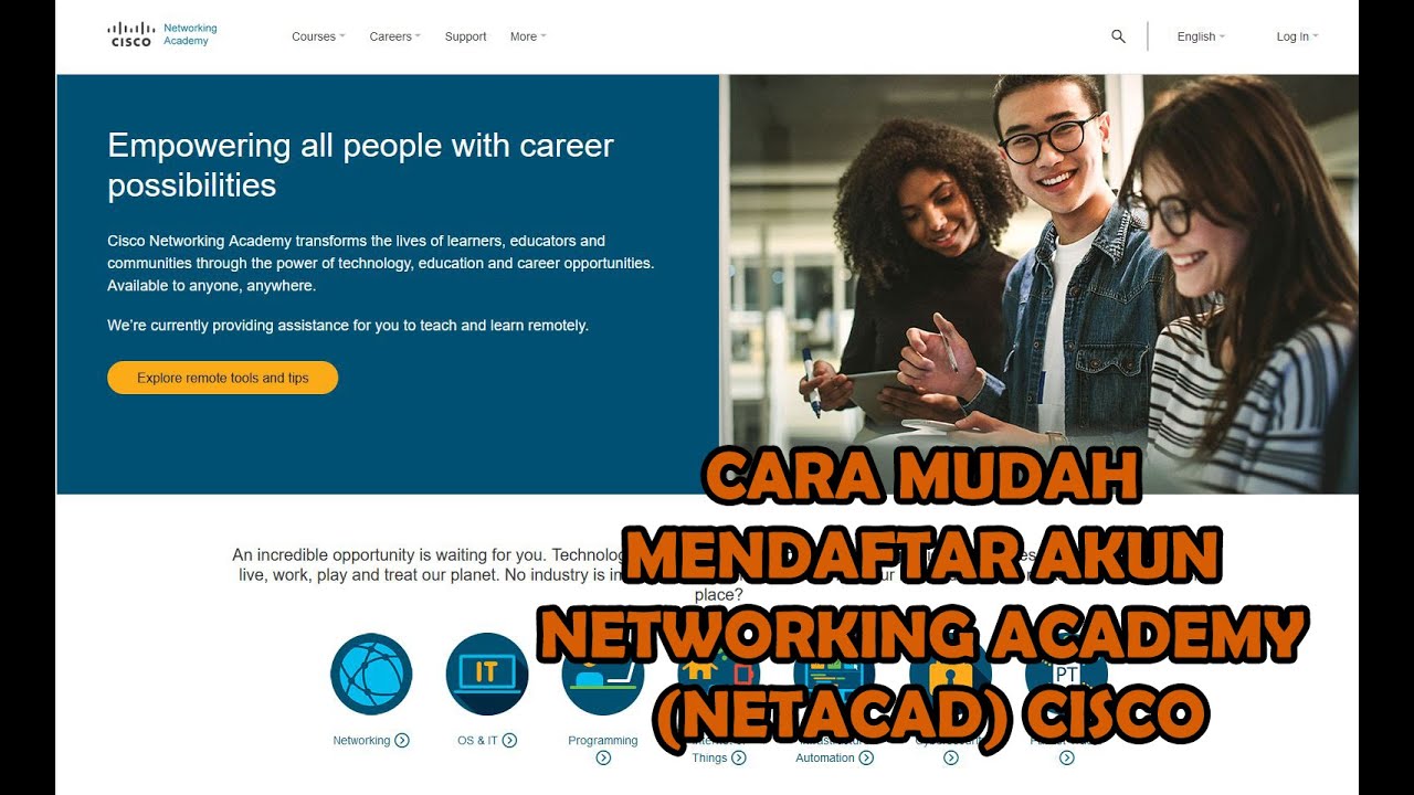 Cara Mudah Registrasi Netacad.com