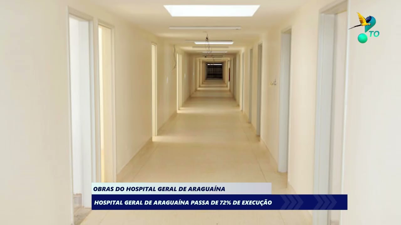 Obras do hospital geral de Araguaína