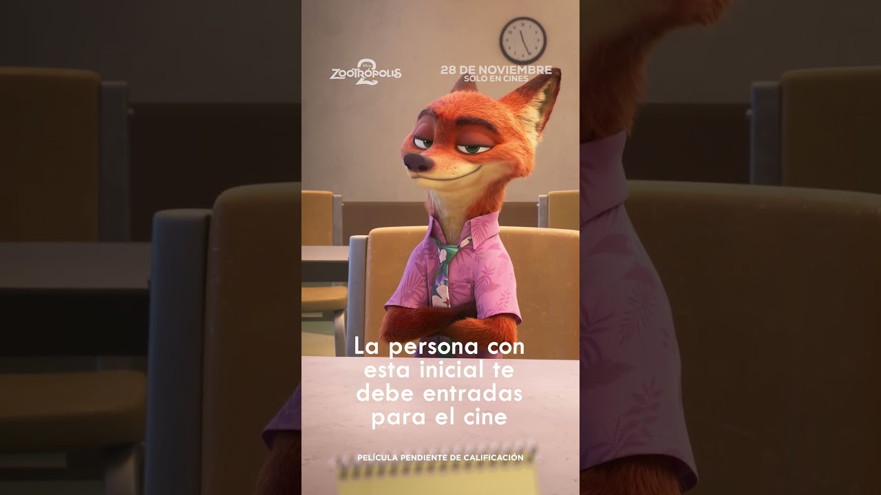Zootr&oacute;polis 2 | La persona con esta inicial... | HD