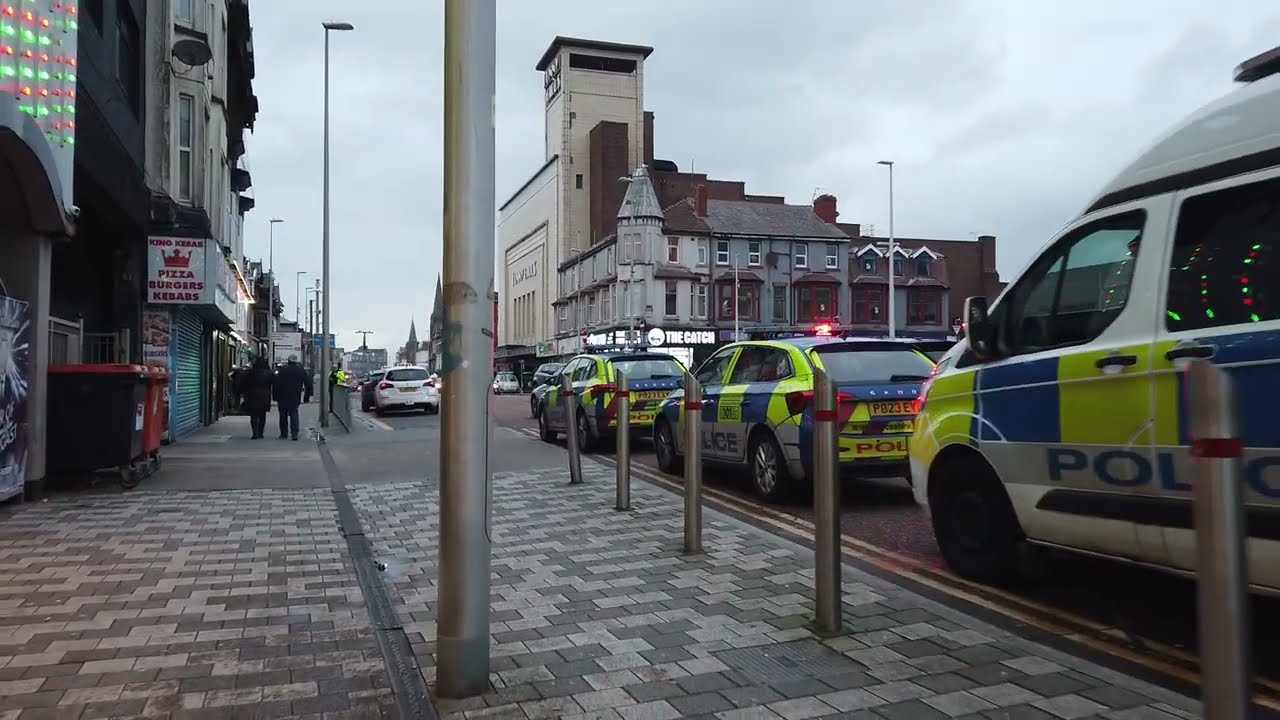 arrested.dickson rd...blackpool