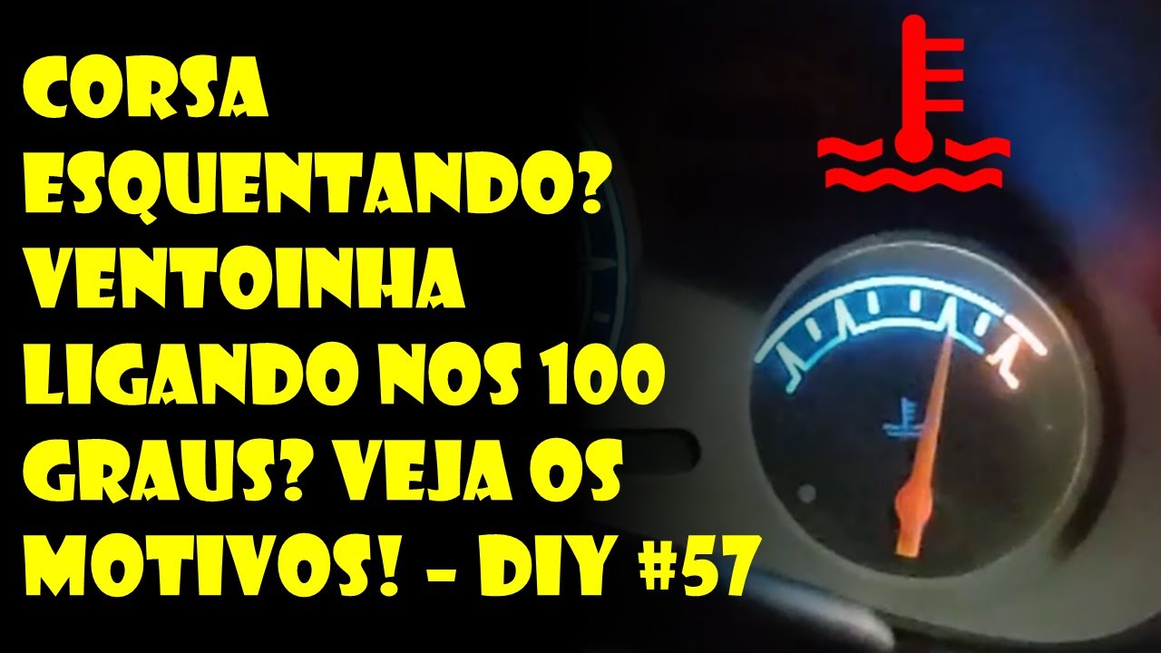 CARRO ESQUENTANDO? VENTOINHA LIGA PERTO DOS 100°C? DESCUBRA POR QUÊ!
