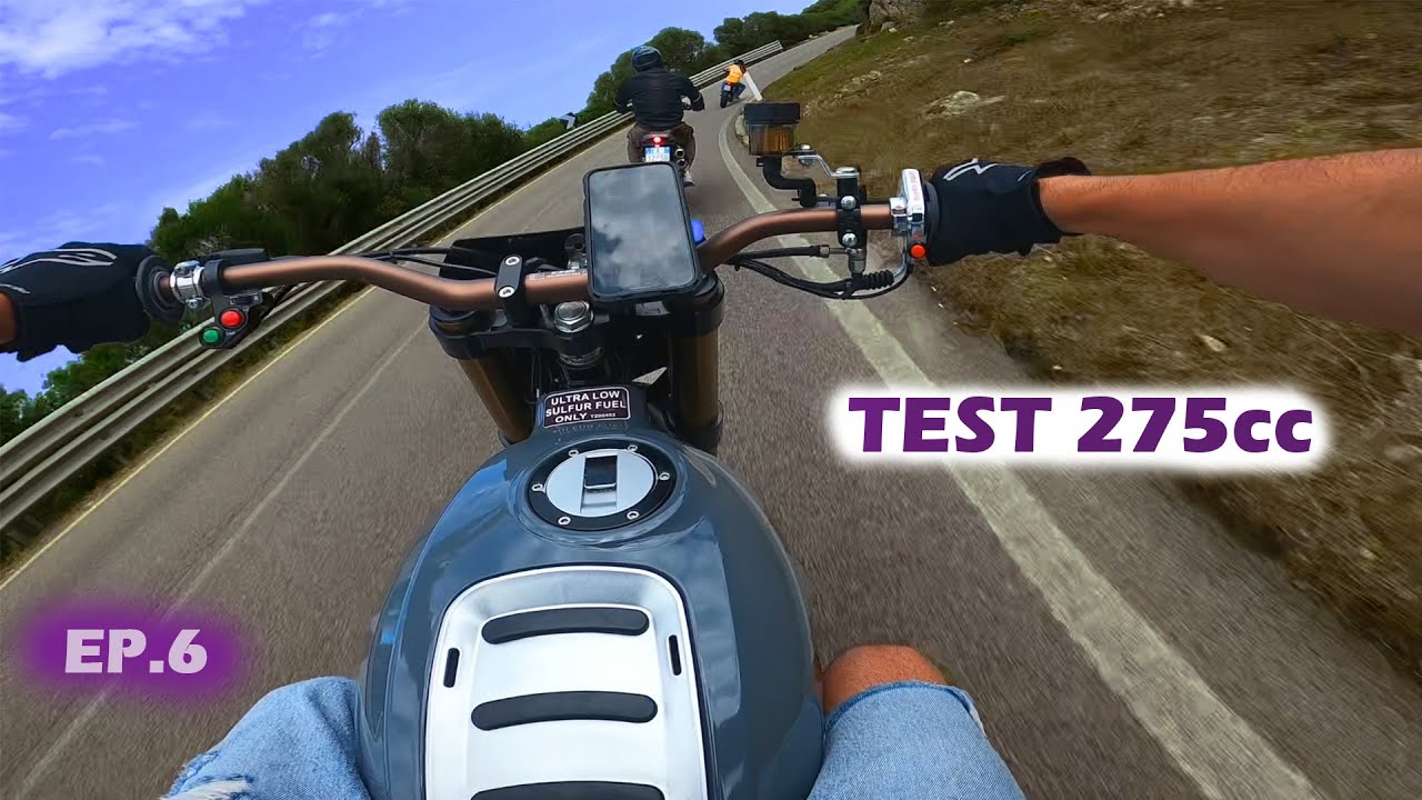 TEST RIDE-PURE SOUND 4K🚀🔥 275cc by ZM racing
