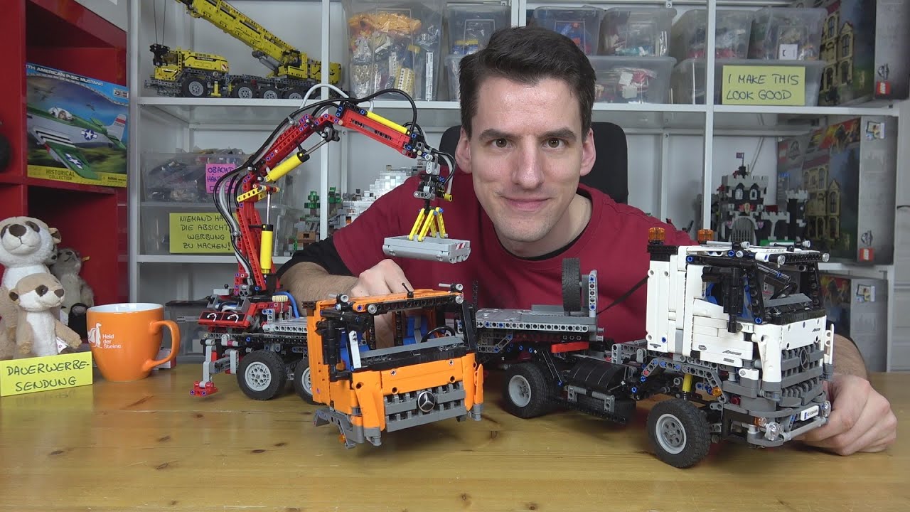 Endlich wieder ein Arocs auf dem Tisch! LEGO® Technic 42043 B-Modell