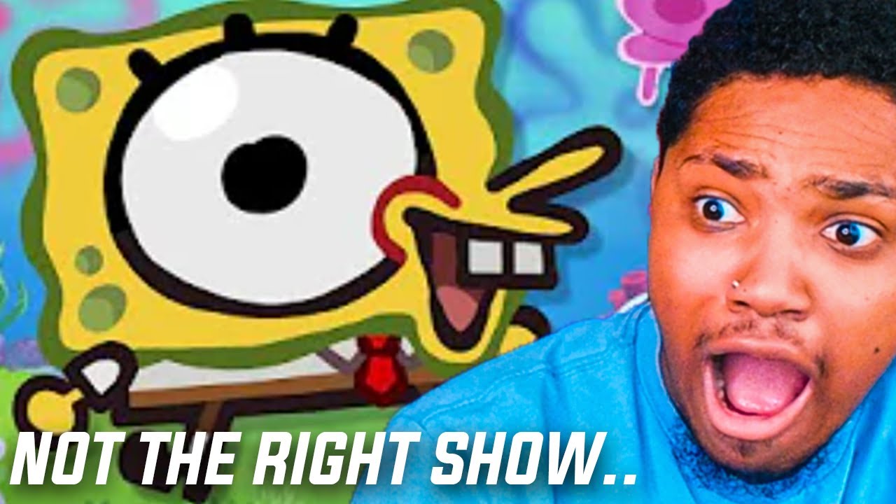 I CLICKED ON THE WRONG SPONGEBOB...😳