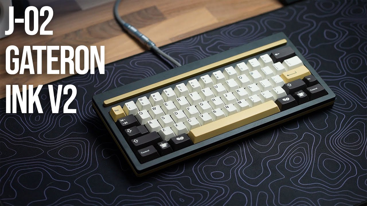 If Chocolate Were a Sound.. This Would Be It - J-02 with Gateron Ink Black V2 Sound Test