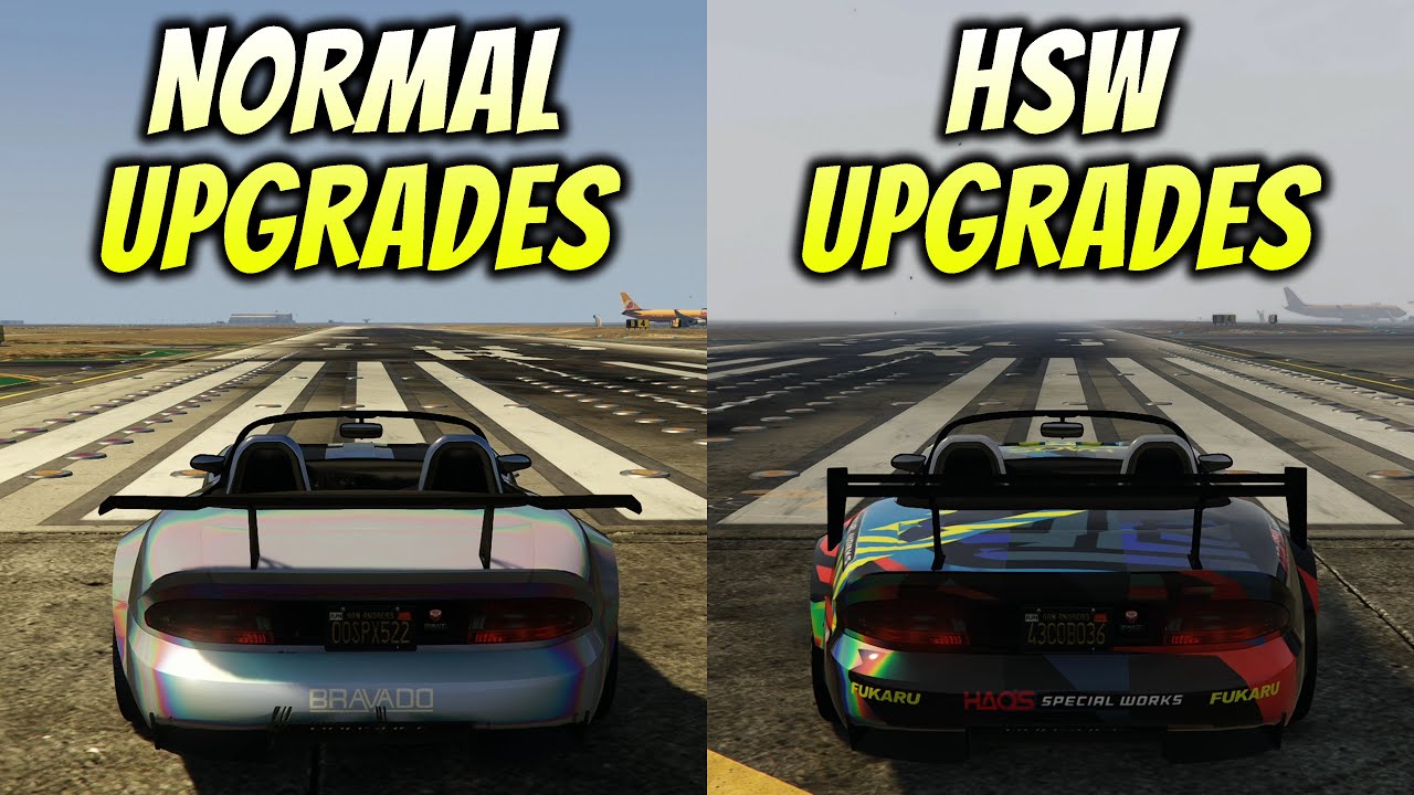 Normal Upgrades VS HSW Upgrades | Which Car Benefits the Most? | GTA Online Drag Race