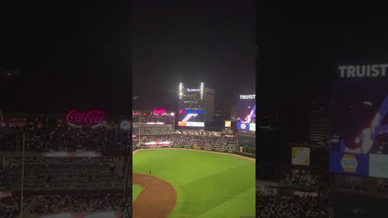 Truist Stadium Atlanta Braves versus the New York Mets on October 2nd 2022 Home Run