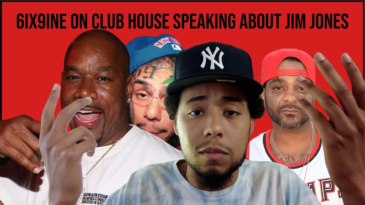 6ix9ine Talks About Jim Jones On ClubHouse