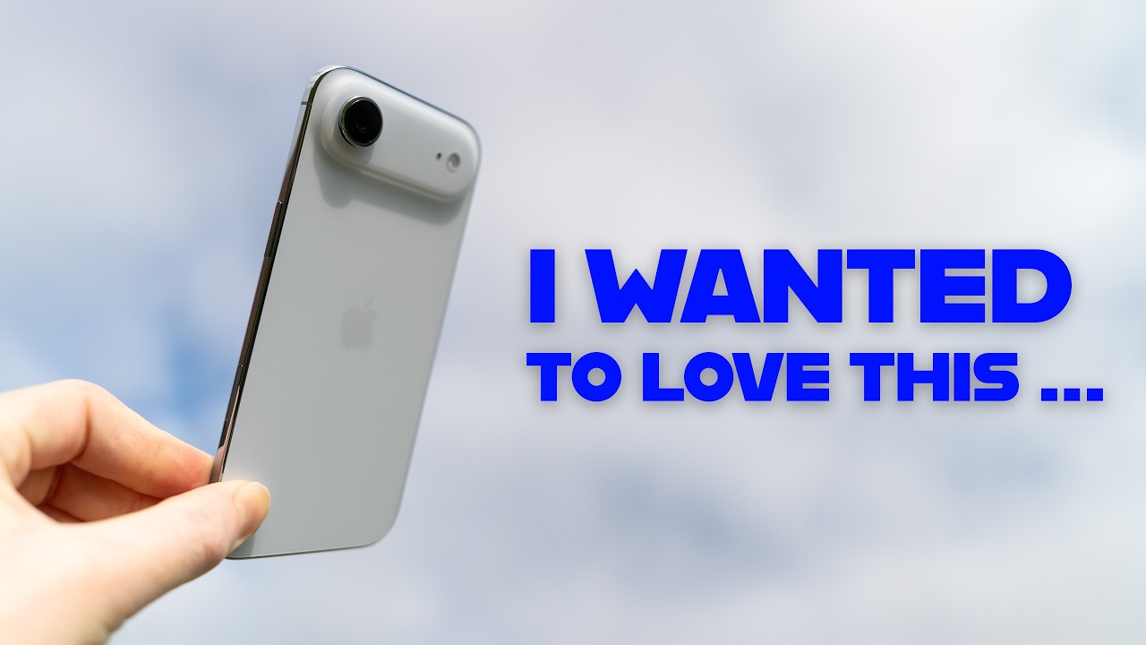 I Switched to the iPhone Air. I Regret It.