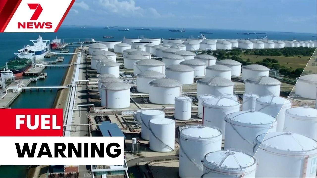 New warning on Australia's fuel supply despite promising figures | 7NEWS