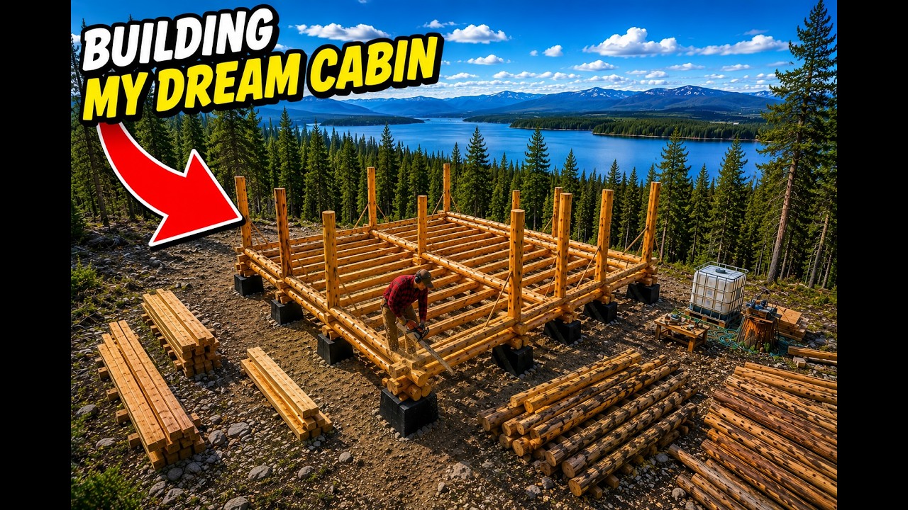 Amazing Countryside Wooden House Build | Traditional Craftsmanship