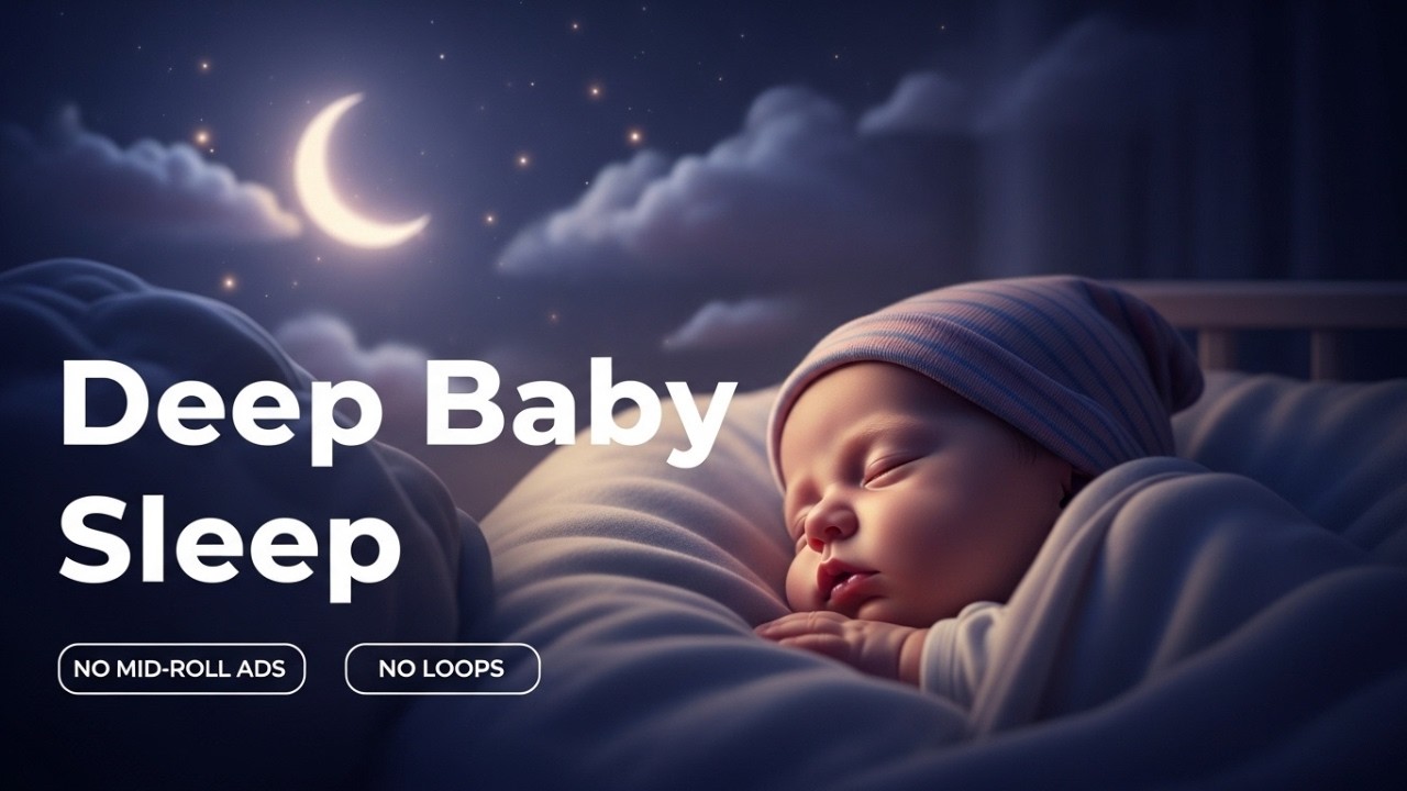 Shushing Brown Noise for Baby Sleep – Deep Newborn Calming Sound