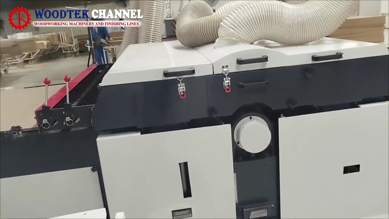 MÁY PHAY RONG NHIỀU LƯỠI SMBL 1280D - Máy cưa rong xẻ nhiều lớp - Máy rong biên cạnh nhiều lưỡi