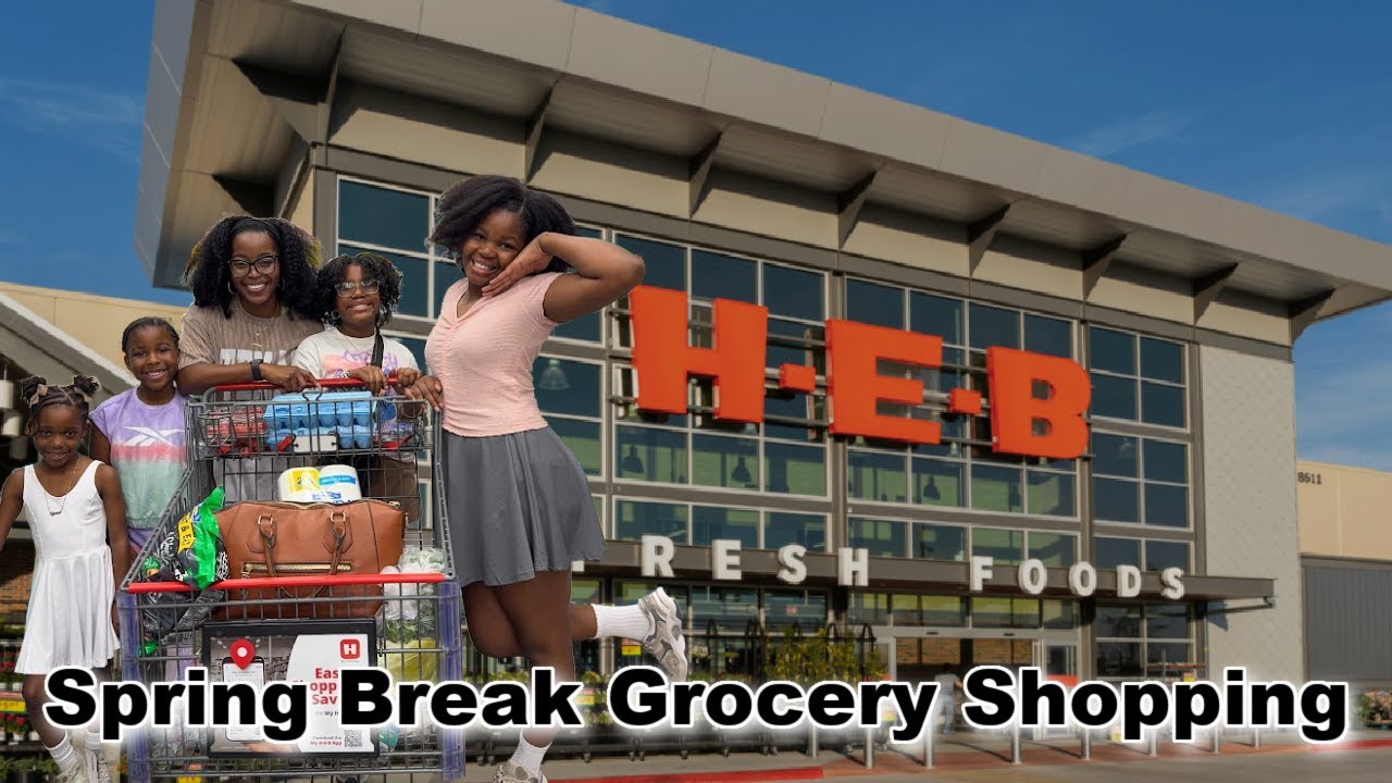 Grocery Haul at H-E-B! 🛒🌸 | Texas Grocery Store