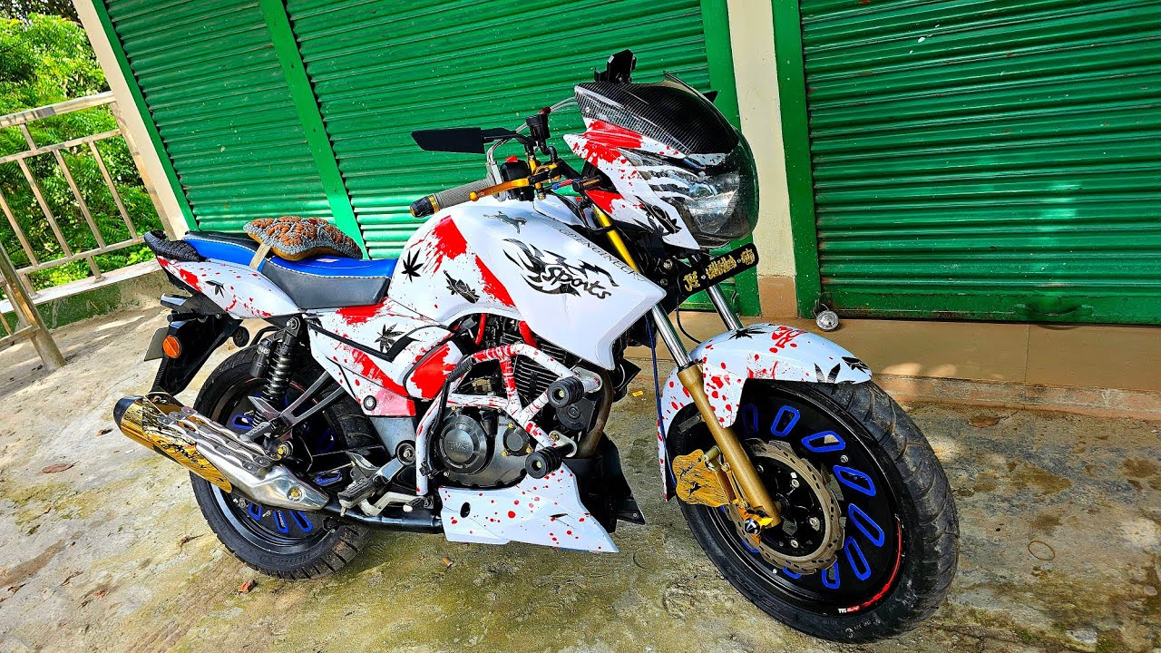 বাংলাদেশের সেরা মডিফাইড RTR2V #bikeparts #modified #RTR #rcb #KTC #tvsrtr #bikeaccesories