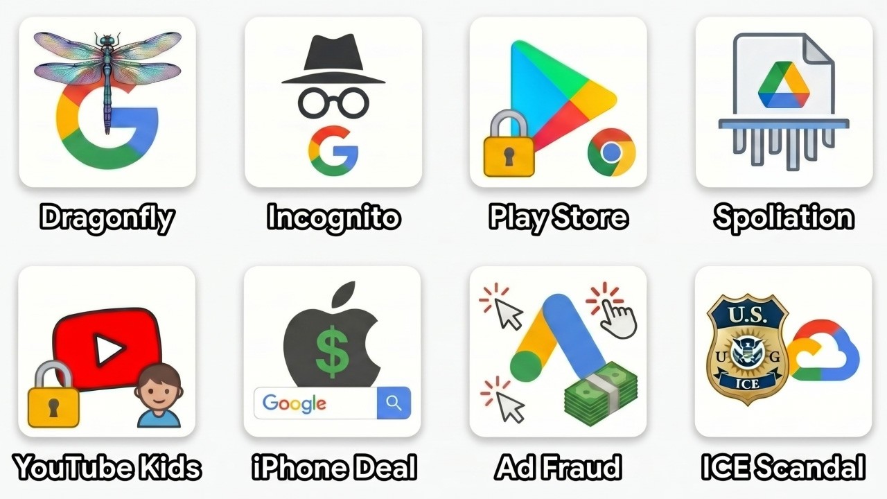 Все грехи Google: подробный разбор