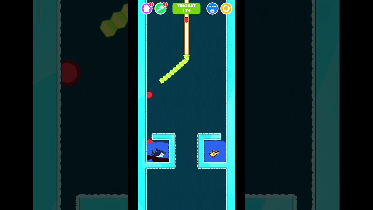 Save the Fish Satisfying Game Level 174
