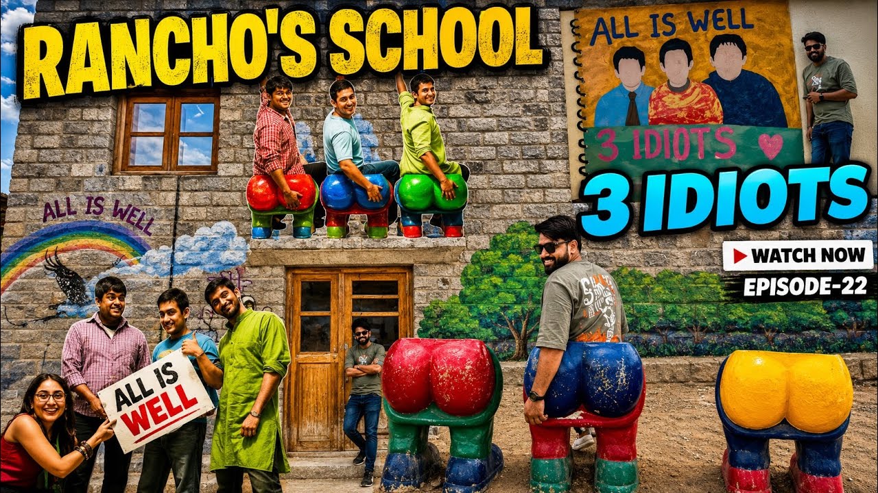 Ranchos School Ladakh Full Vlog | 3 Idiots School Leh | Shey Palace Leh | Roaming Lens of Aditya