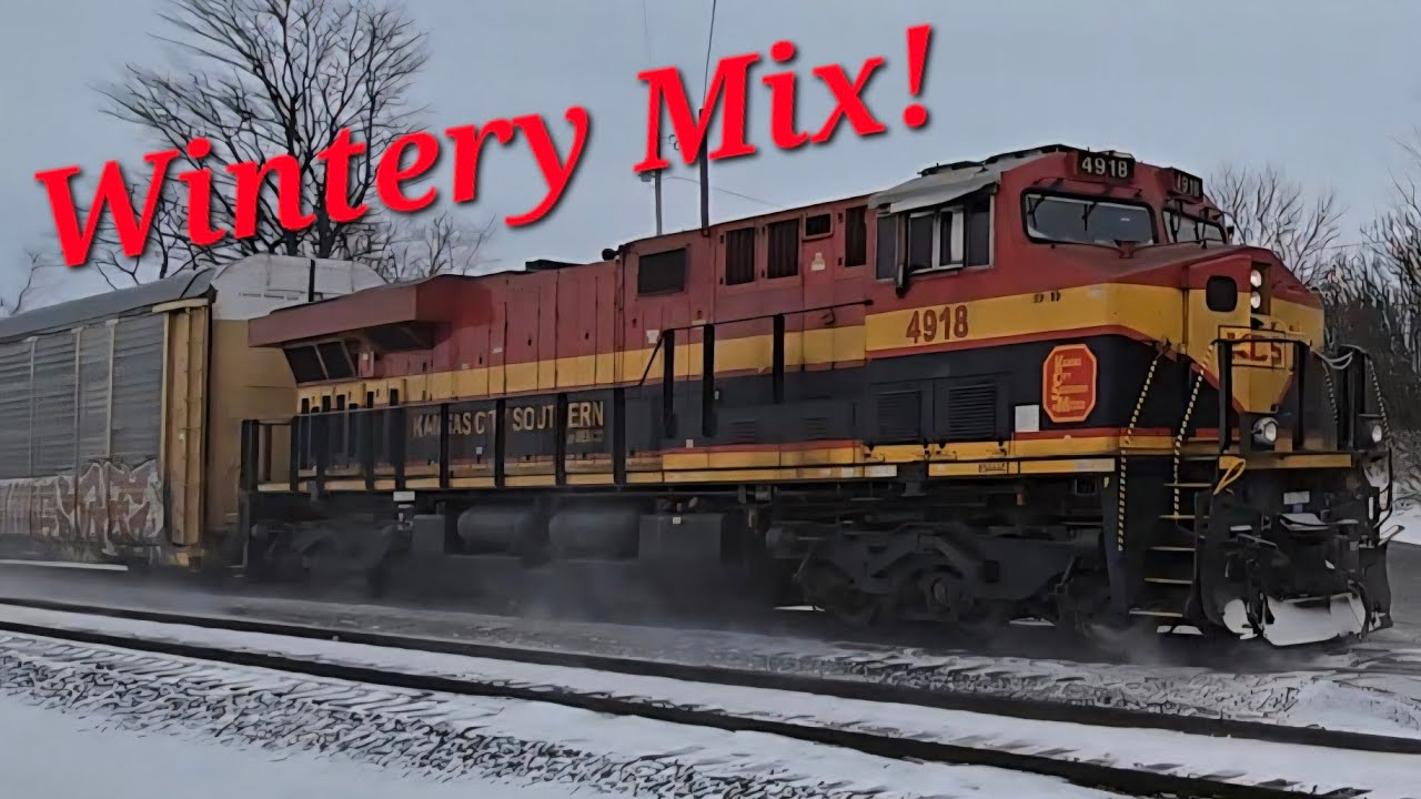Weekend Railfanning Roundup!! Norfolk Southern, CSX, CPKC, BNSF!! Heritage Units!! SNOW ❄️ 🥶