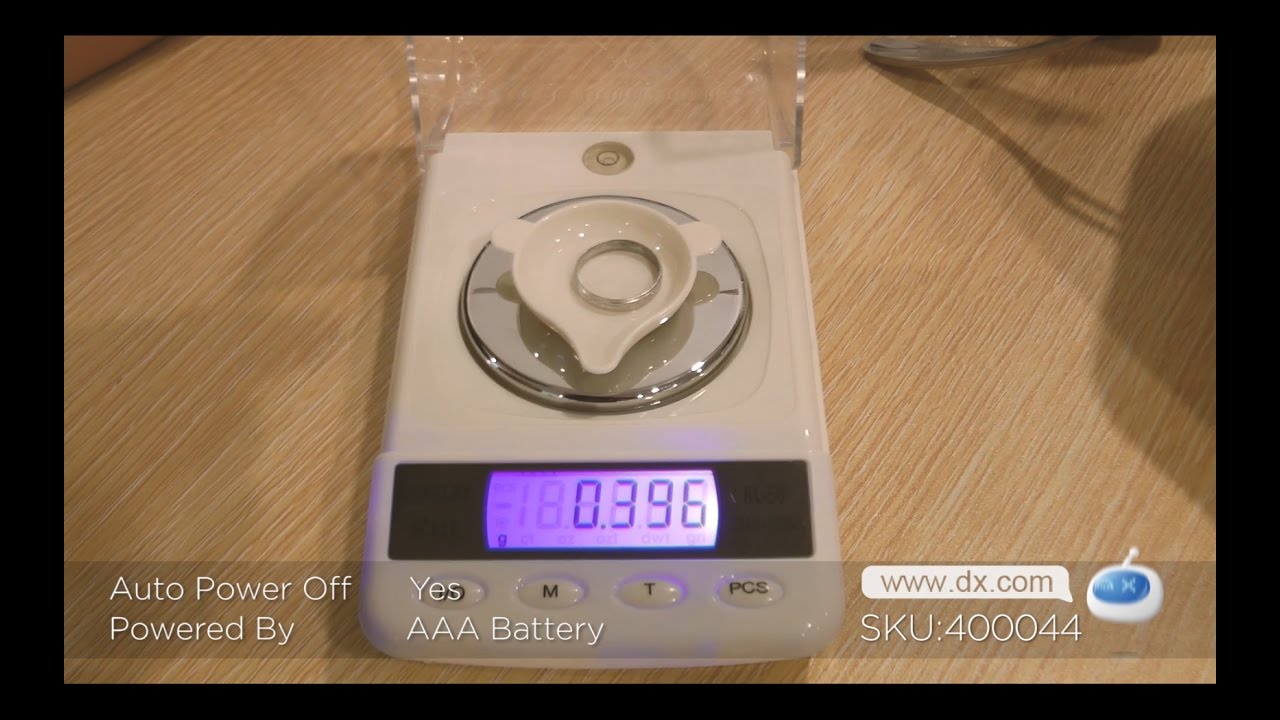 DX:KL-50 High Precision 50g/0.001g Electronic Jewelry Scales