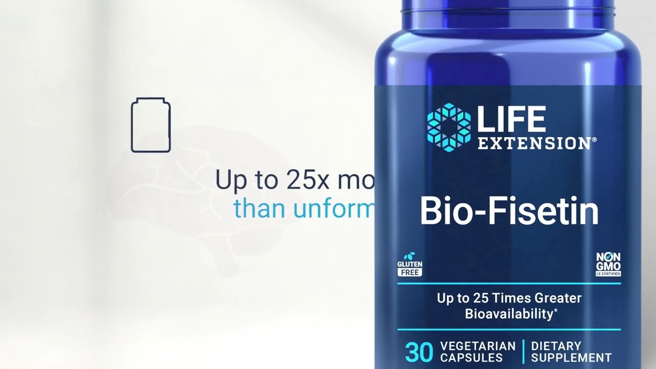 Choose Bio-Fisetin&reg; for Healthy Aging Support &ndash; Life Extension