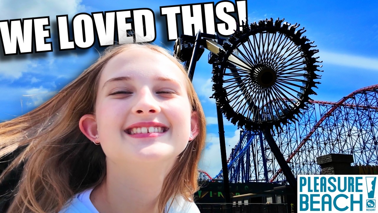 Влог из Blackpool Pleasure Beach, июнь 2026 | Enzo, Valhalla и многое другое!