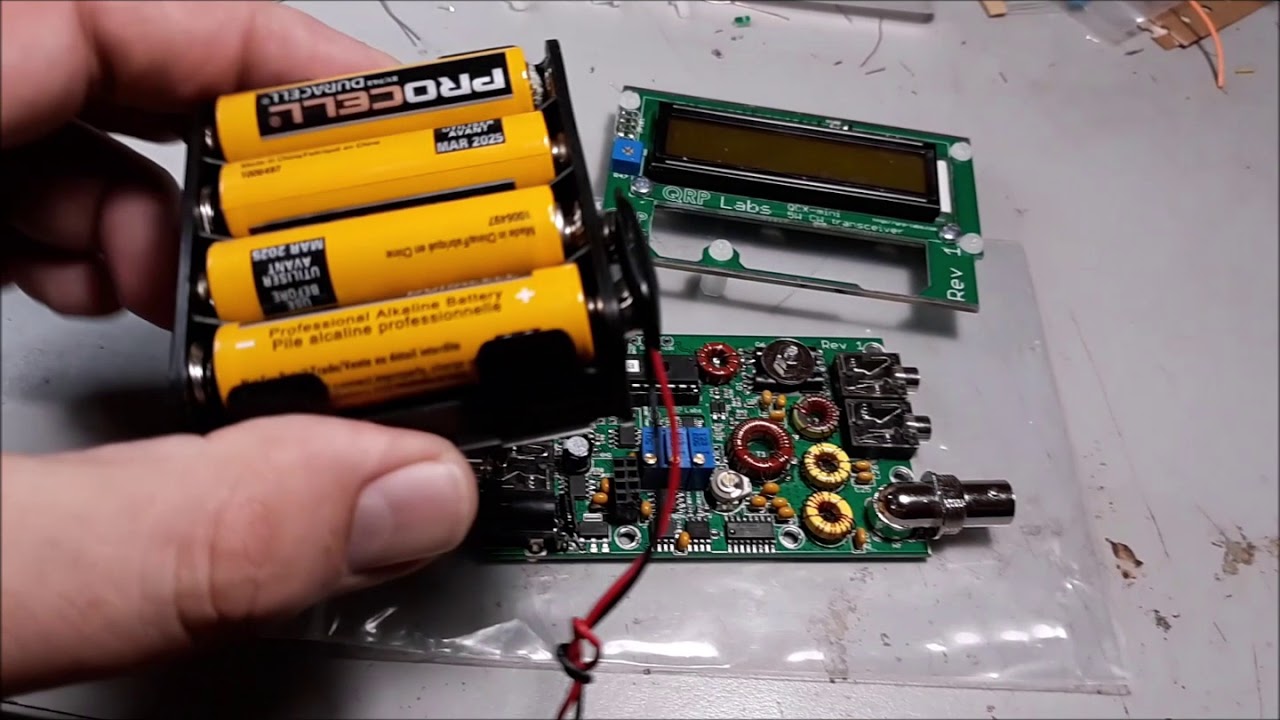 QCX Mini Mini Tip 7   Inspection and First Power up!