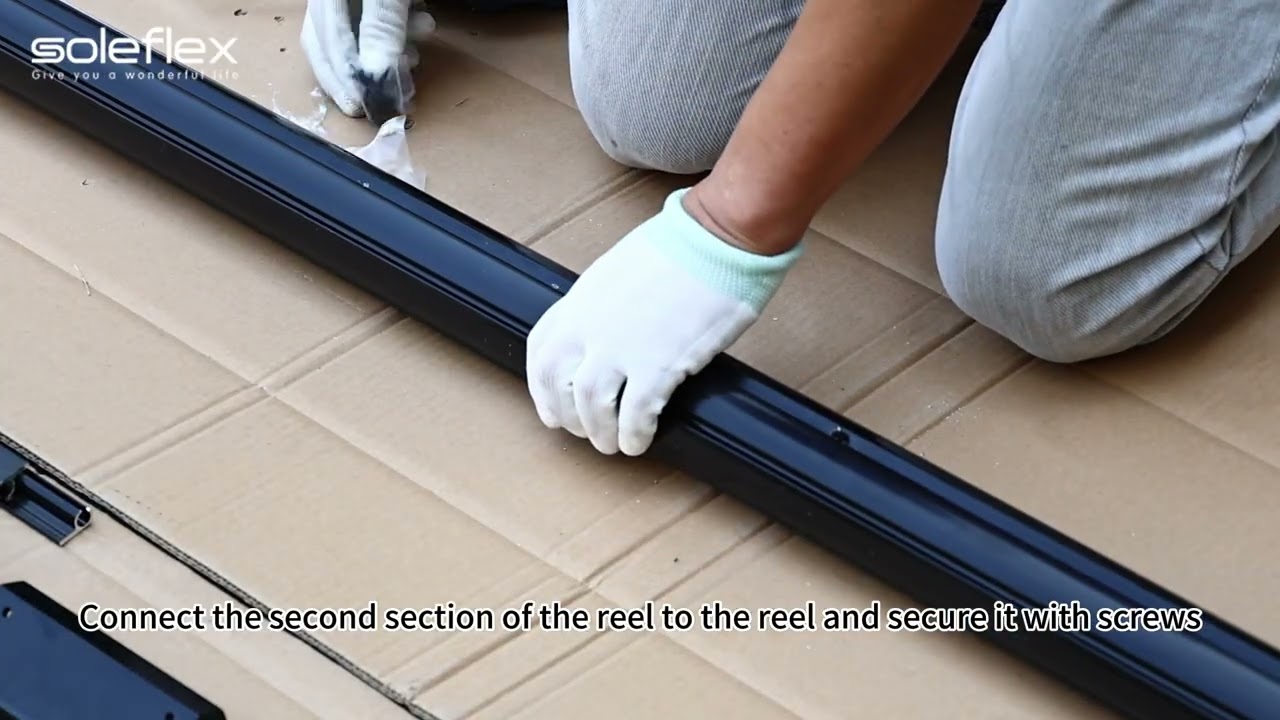 Soleflex A6 Segmented Version Slide-Out Awning Installation Video