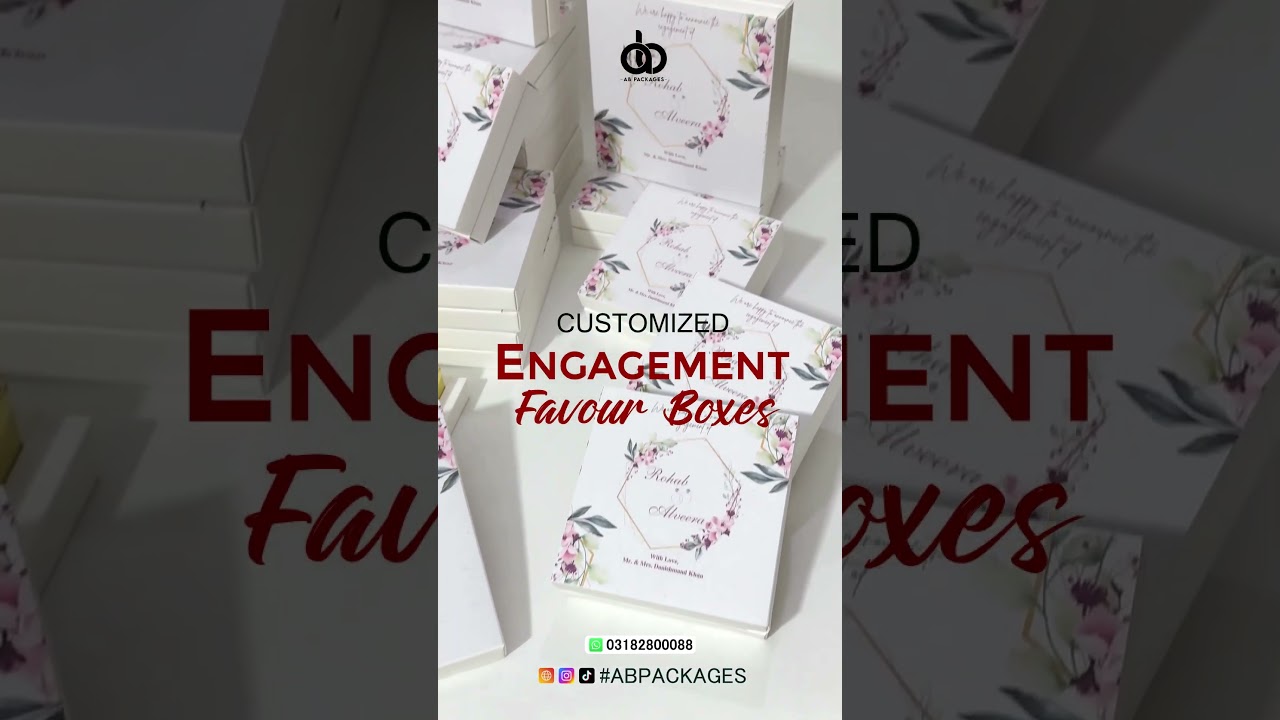 Baat Pakki | Engagement | Nikkah Gift Boxes | Ready-Made Chocolate & Sweet Boxes