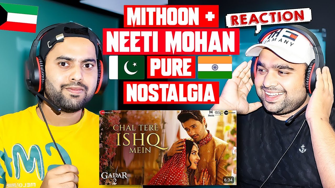 Chal Tere Ishq Mein (Reaction) Gadar 2 | Utkarsh Sharma, Simratt Kaur | Vishal Mishra,Mithoon