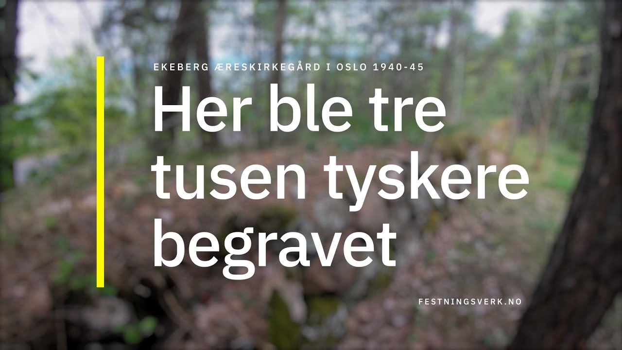 Her ble tre tusen tyskere begravet