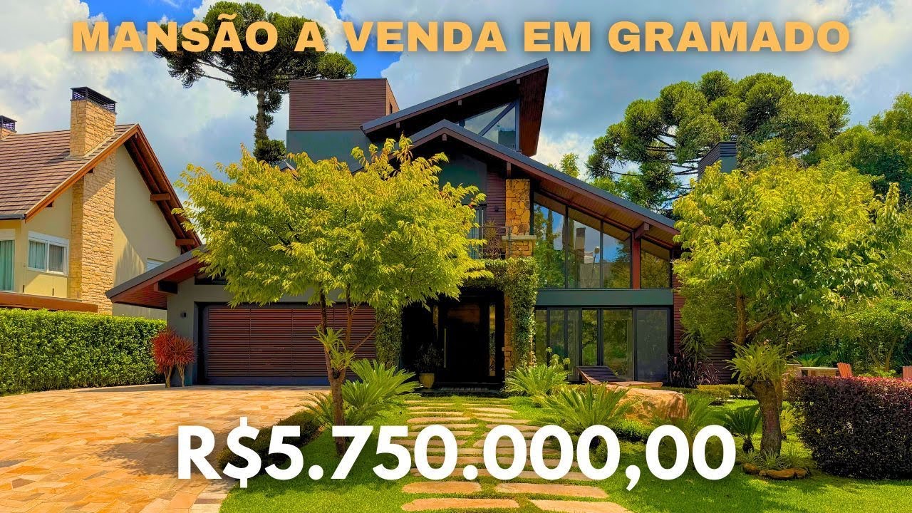 Casa ALTO PADRÃO no Alphaville Gramado: Sofisticação e Conforto em localização ÚNICA | Vetro Imóveis