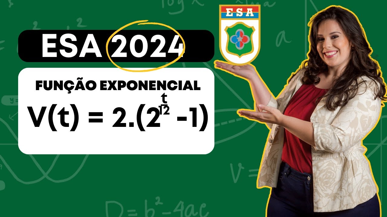 Esa 2024 | Função Exponencial | Resolução Matemática