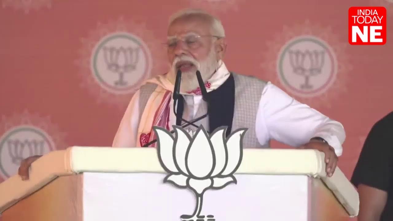 LIVE || PM Narendra Modi attends rally in Assam's Barpeta