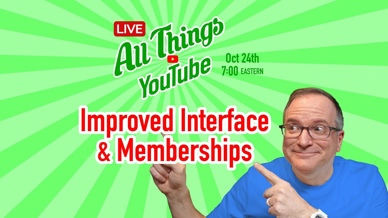 Improved UI & A Look at Memberships - LIVE - Oct 24