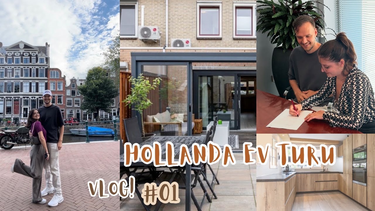 ILK VLOG-Hollanda Bos Ev Turu