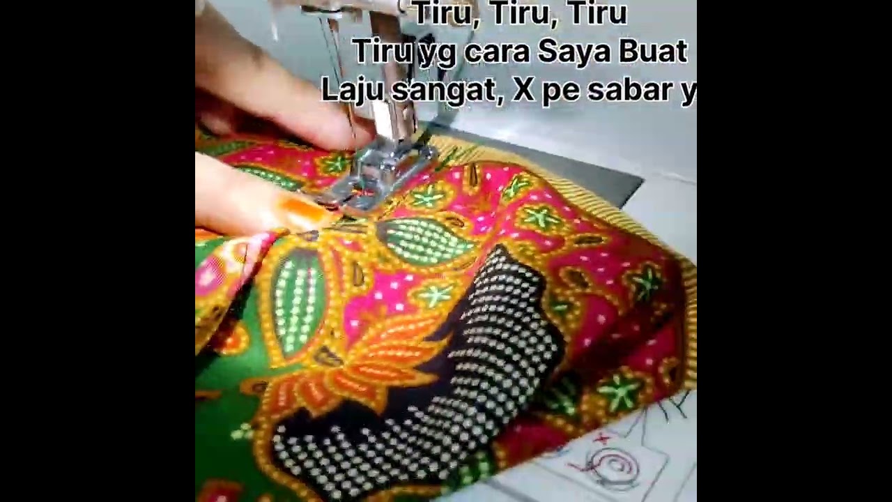 Cara Jahit Kain Batik Lepas | Kain Batik Lepas | Batik Lepas | Kain Batik Sarung | Batik Sarung