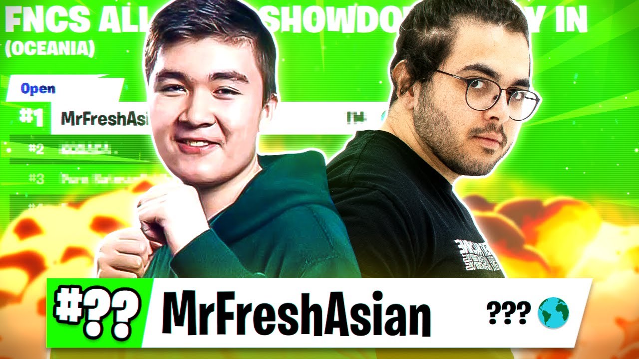 I Coached MrFreshAsian for FNCS All Star Grand Finals!