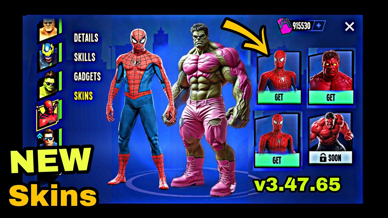 I Unlocked NEW SPIDERMAN AND HULK SKIN in spider Fighter 3 new update 3.47.70