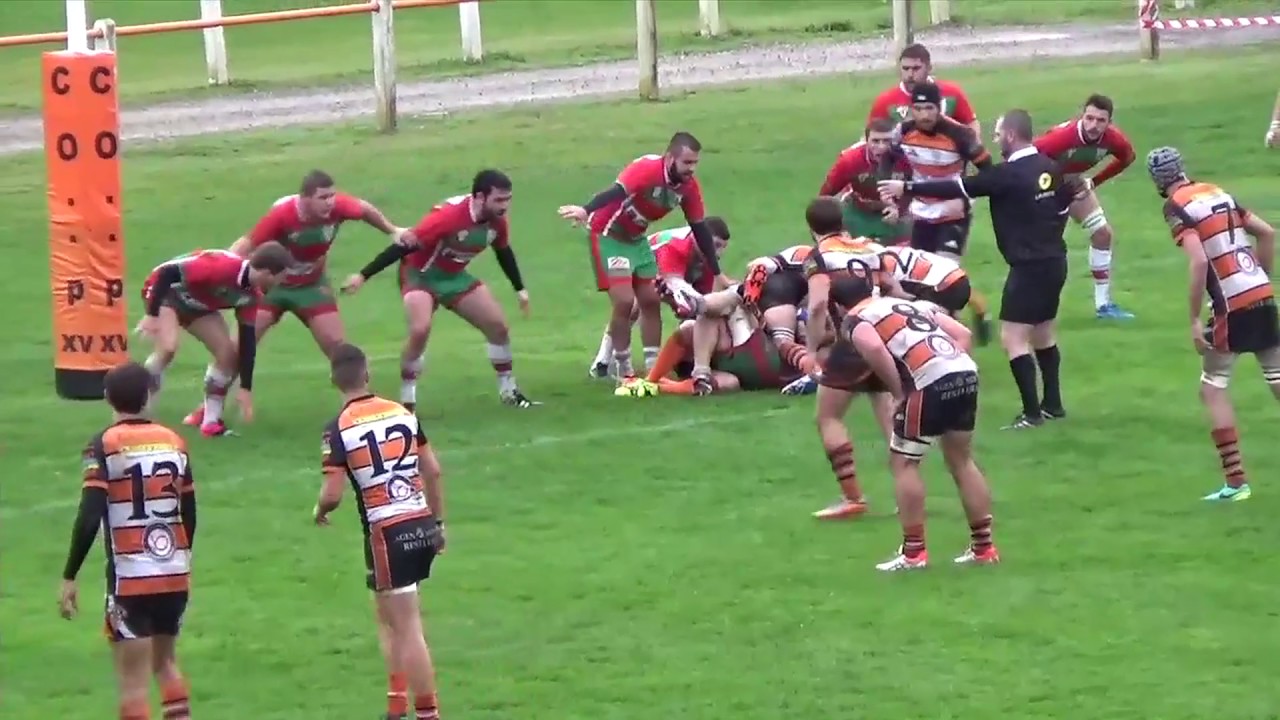 Les essais du match COP XV - Miramont (54-10)