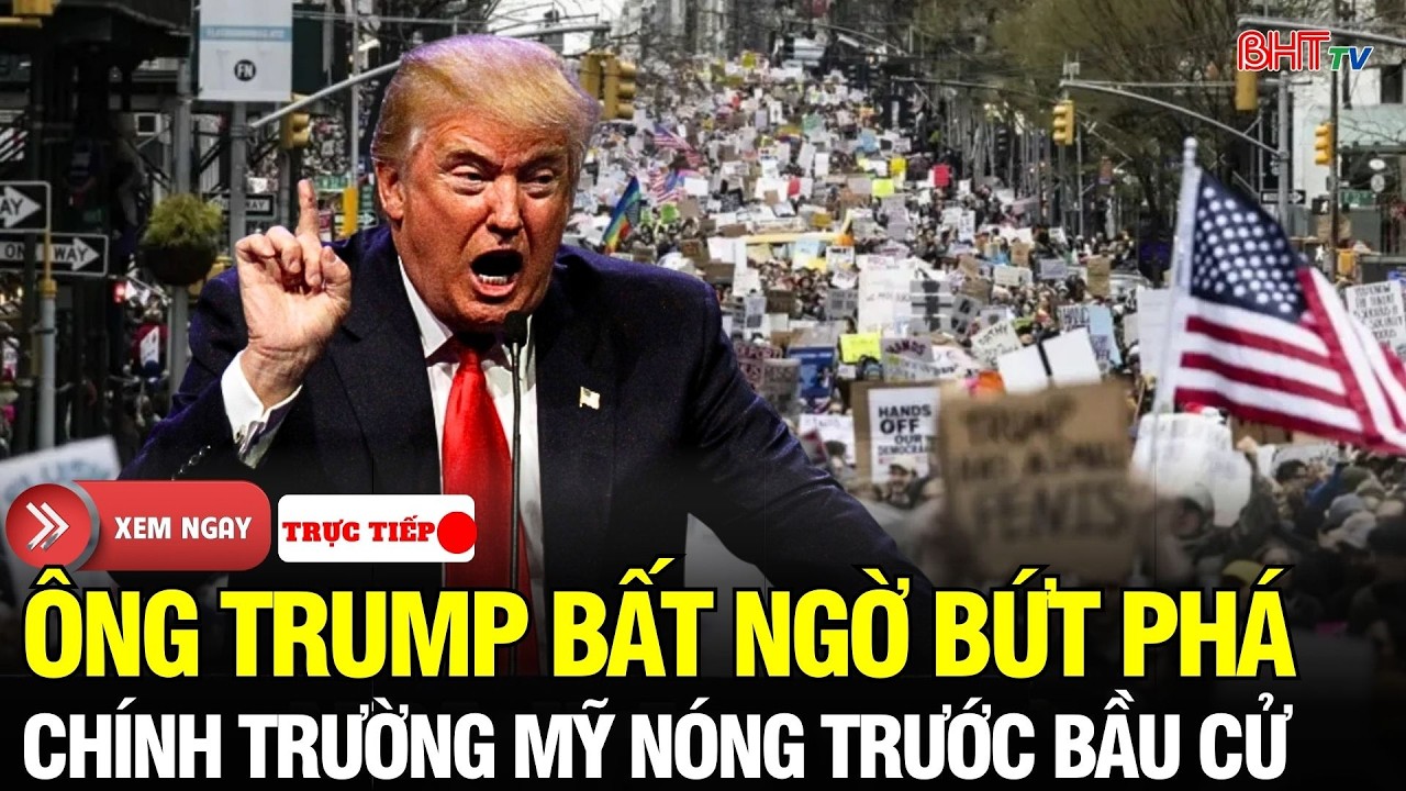 🔴Bầu cử giữa nhiệm kỳ nóng dần: Ông Trump nhận tin vui bất ngờ - Nhà Trắng chịu sức ép lớn