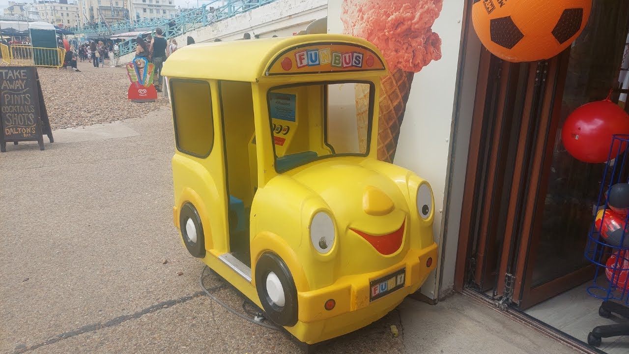 2000s Amutec Fun Bus Kiddie Ride (Fail)
