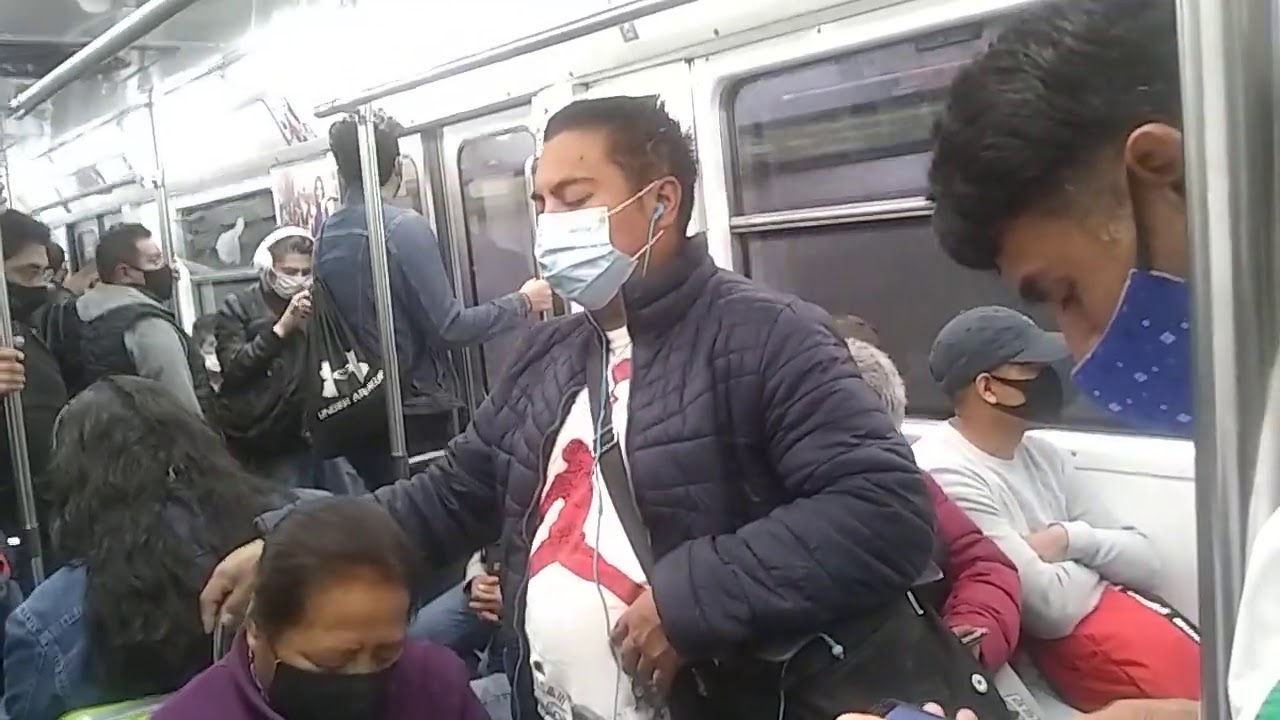Un paseo en el metro de la Ciudad de México. Linea 3 Guerrero a Miquel Ángel de Quevedo