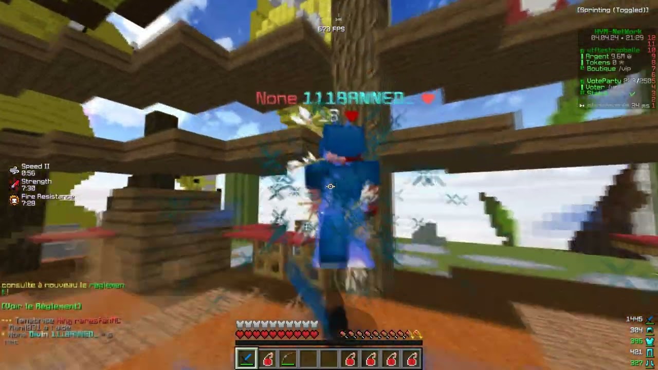 débarquement africain sur le sol de PlanetPvP