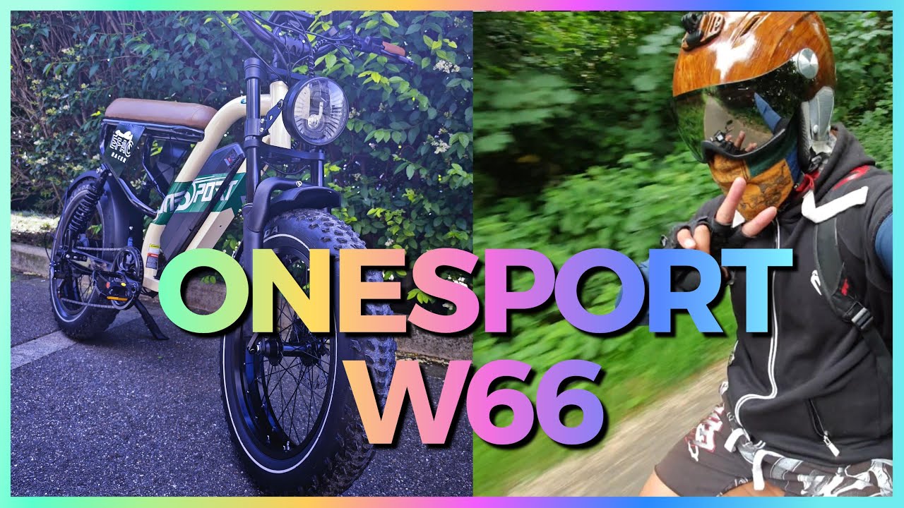 ONESPORT W66   J'ai roulé 2 semaines avec ce fat bike   Test complet